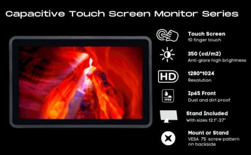 13.3’’ Capacitive Touchscreen Monitor - Image 4