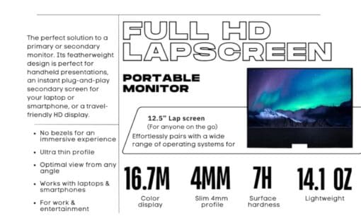 12.5" faytech Flat Touch Monitor v2 - Image 7