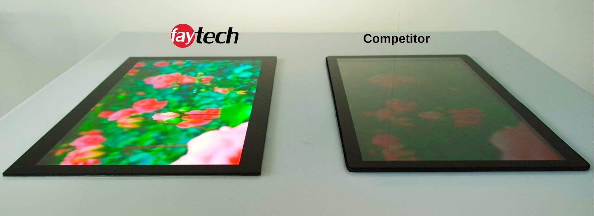 faytech North America Comparison of the Open Frame Touch Monitor