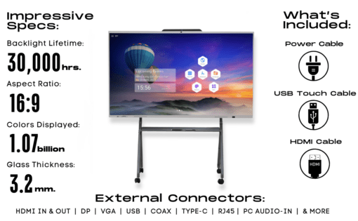 86" Interactive Whiteboard Product Line - Image 5